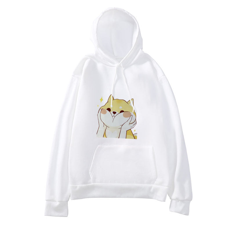 Korean Style Loose Fit Hooded Sweater