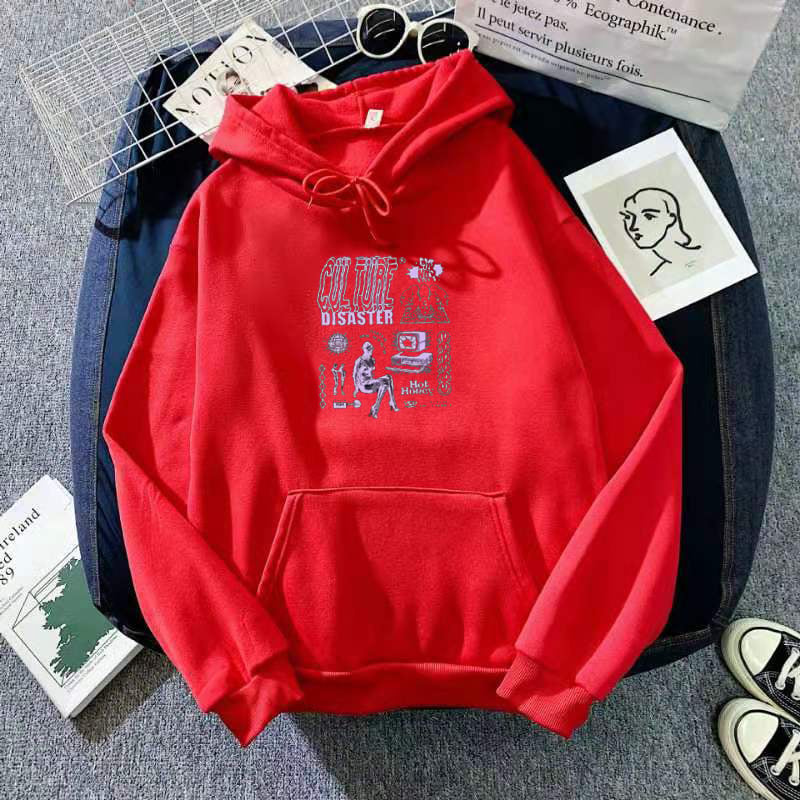 Thickened Loose Velvet Hoodies for Women