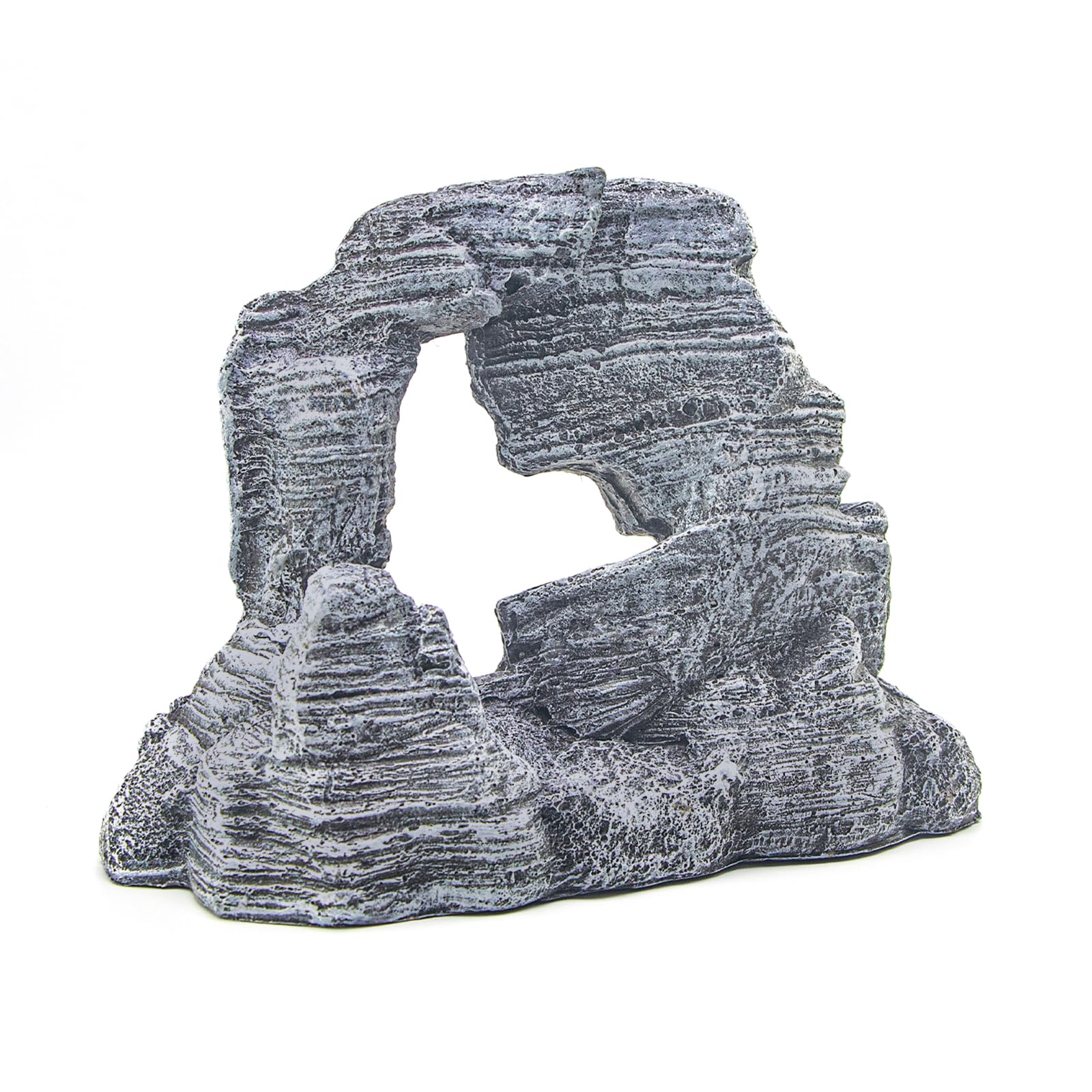 Vecolla Aquarium Rocks Aquascaping Large Fish Tank Rock Decor Hollow Design Aquarium Rock Decor Reptile Climbing Decor Aquarium Stone Landscaping Accessories