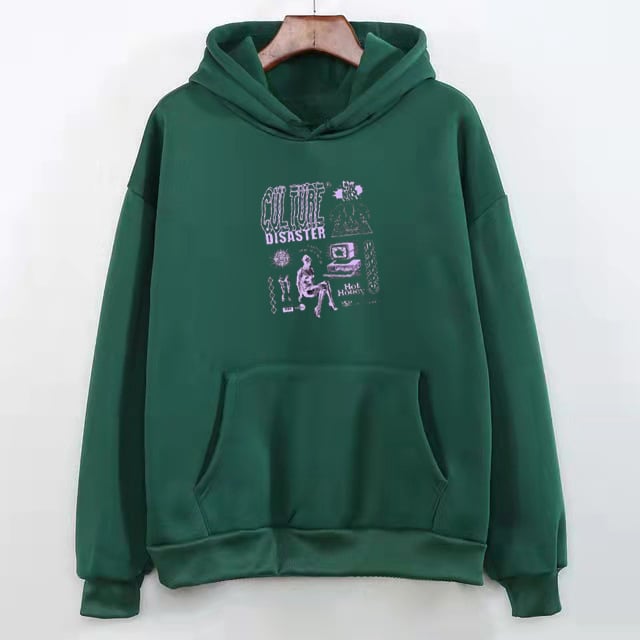 Thickened Loose Velvet Hoodies for Women